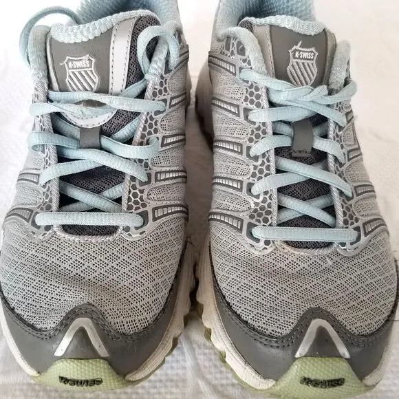 K-Swiss Tubes Sneakers Gray Athletic Shoes Women's Size 7 - Picture 6 of 16